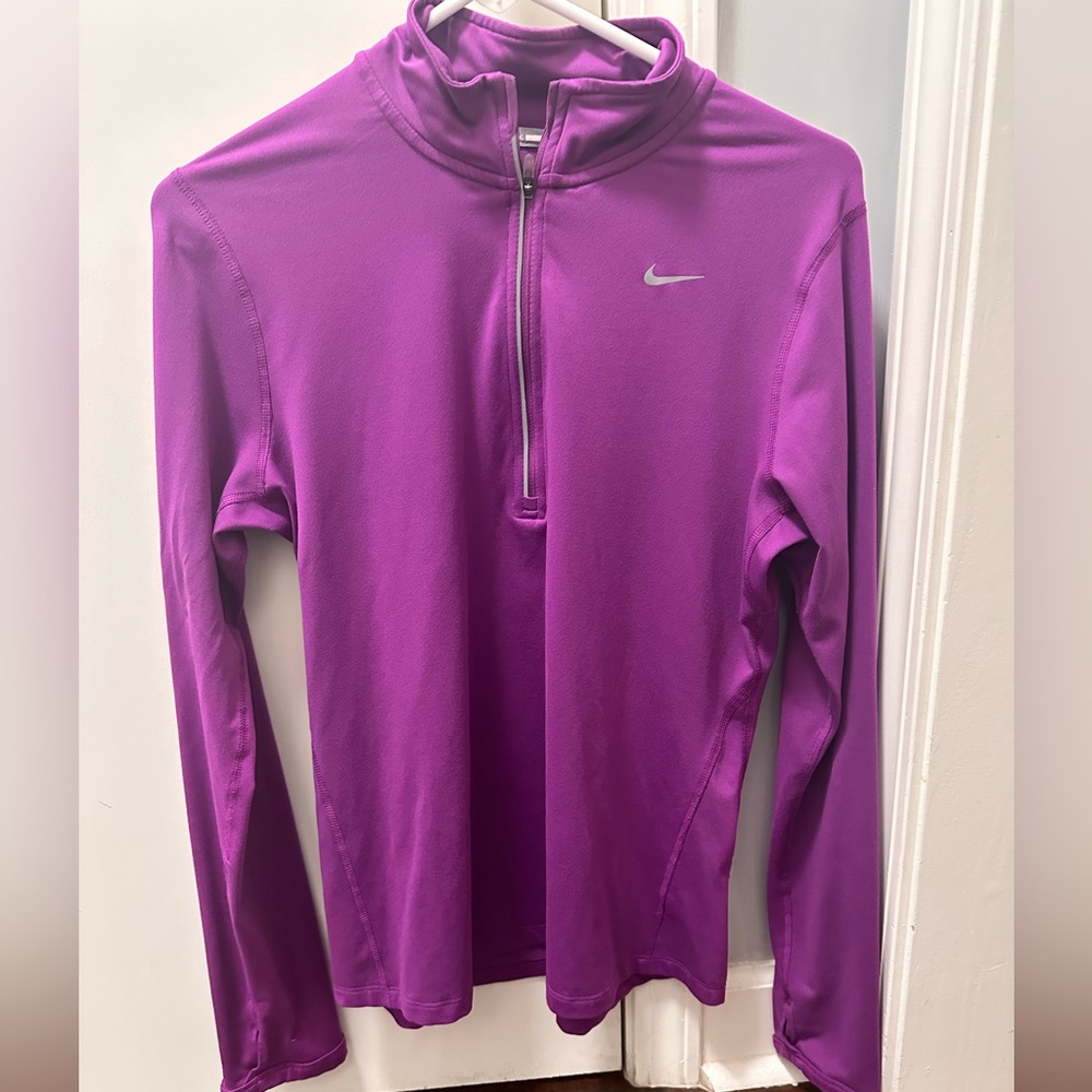 Women’s Nike quarter zip dri fit pullover